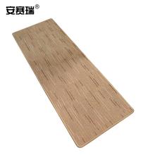 安赛瑞厨房地垫洗手间浴室防滑垫50210cm吸水脚垫条纹驼色700635