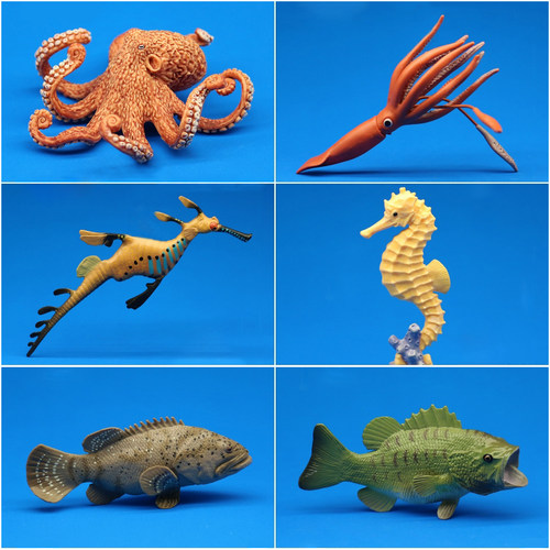 模玩儿童仿真石斑鱼海洋生物