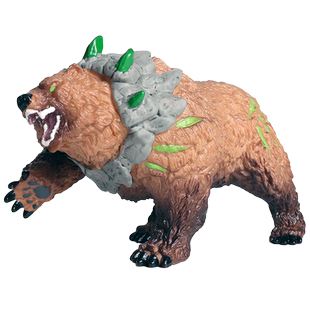 林畅模玩洞熊洞穴熊巨熊儿童仿真动物玩具模型史前生物远古巨兽