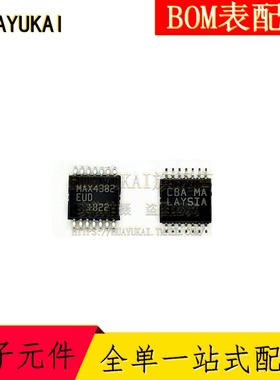 MAX4382EUD 高速运算放大器  封装TSSOP-14