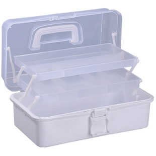 药箱家庭装医药箱家用大容量儿童药物多层医疗收纳盒急救箱小药盒家居收纳箱工具收纳盒归纳箱