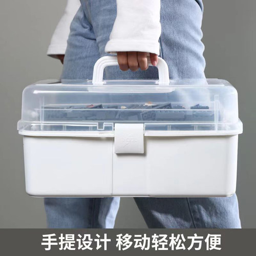 美术生工具箱国画颜料收纳盒