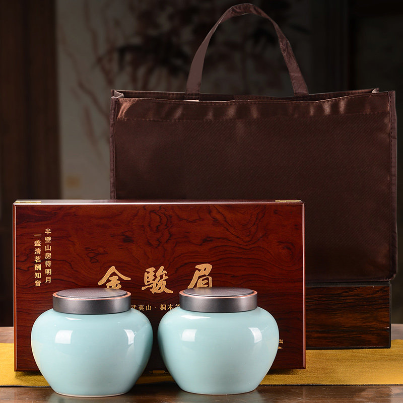 送礼金骏眉红茶茶叶送礼罐装