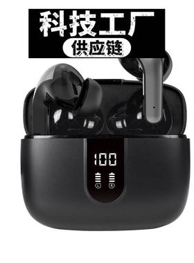 瑞禾科技蓝牙耳机新款智能降噪超长续航耳塞式无线耳机时尚商务双