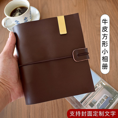 3寸mini富士拍立得相册收纳本大容量活页4寸照片纪念册情侣小相册