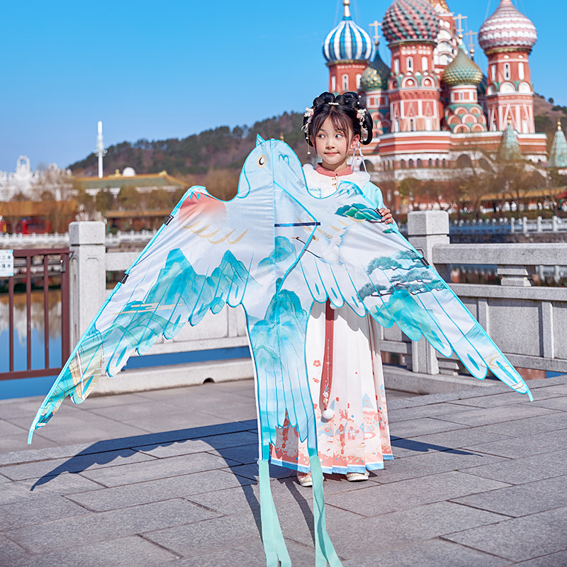 麦元中国风网红燕子风筝微风易飞