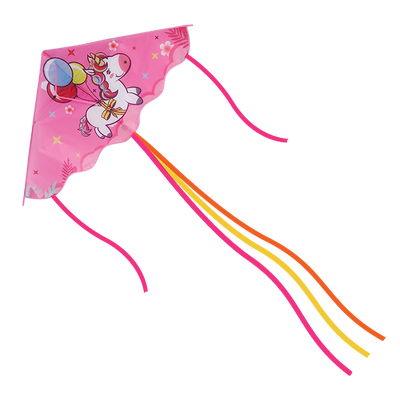 麦元卡通风筝长尾巴微风易飞