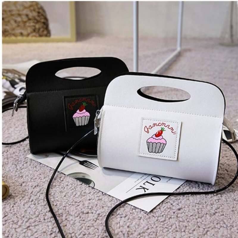 Baobaonv 2017 new pattern Korean Edition Versatile lovely personality Cake girl Portable bag Casual shoulder bagin the Leather/Lady bags/Men's bag, Ms. bags  category - from Buy2taobao.com to provide professional Taobao agent buy service