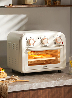 小贝猪空气炸锅电烤箱一体机家用小型2024新款蛋糕面包风炉烘培机