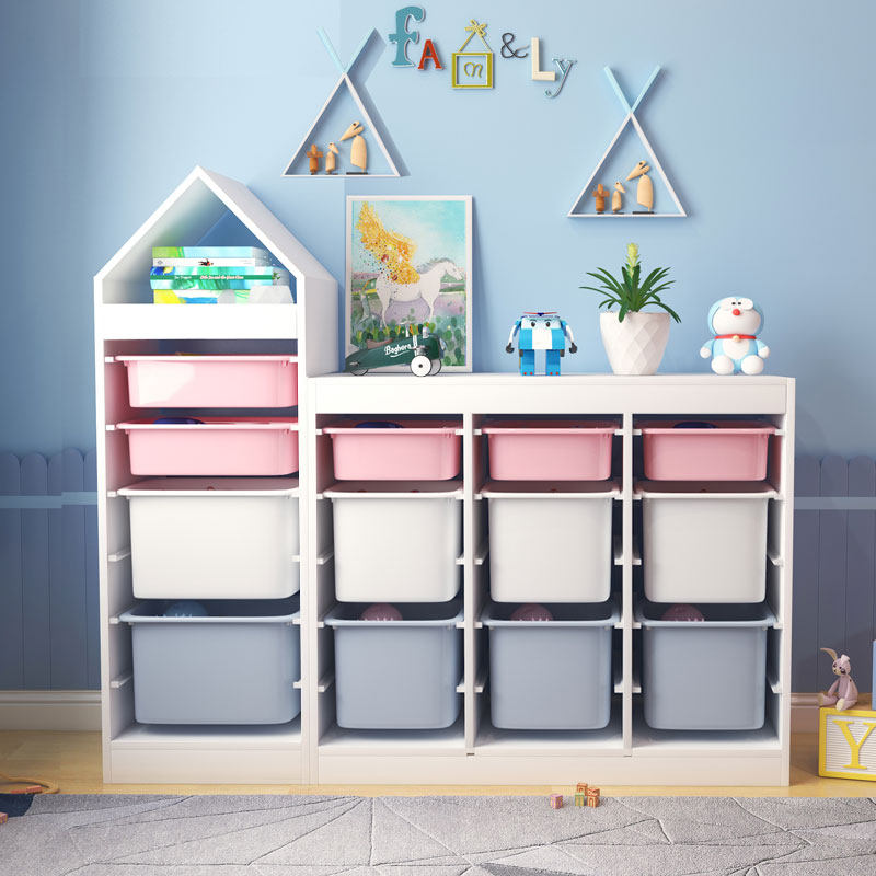实木宝宝玩具收纳架储物柜儿童书架柜大容量整理归纳架多层置物架,住宅家具,儿童储物架/收纳架,淘宝优惠券,粉丝福利购,淘宝优惠卷