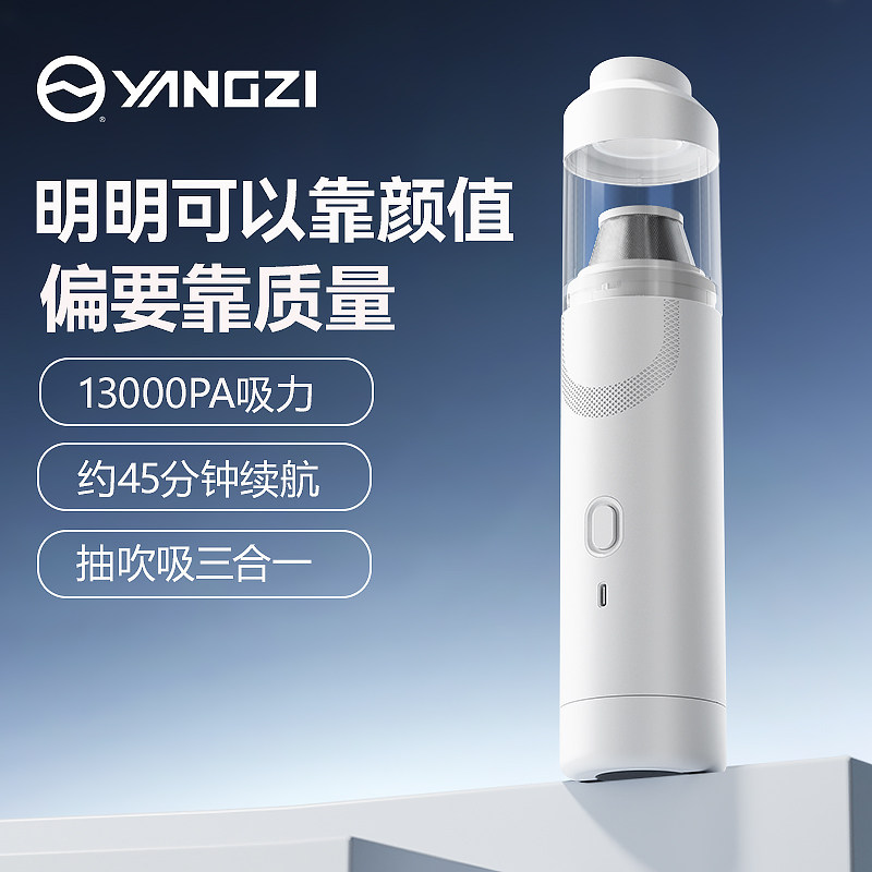 车载吸尘器车用大吸力大功率汽车内专用家用无线迷你手持吸吹两用使用感如何?