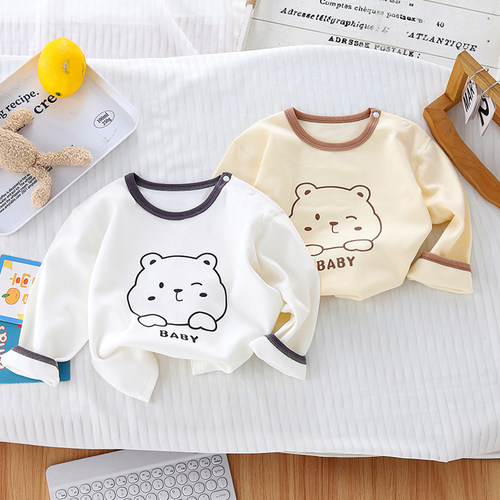 宝宝春秋长袖T恤打底衫