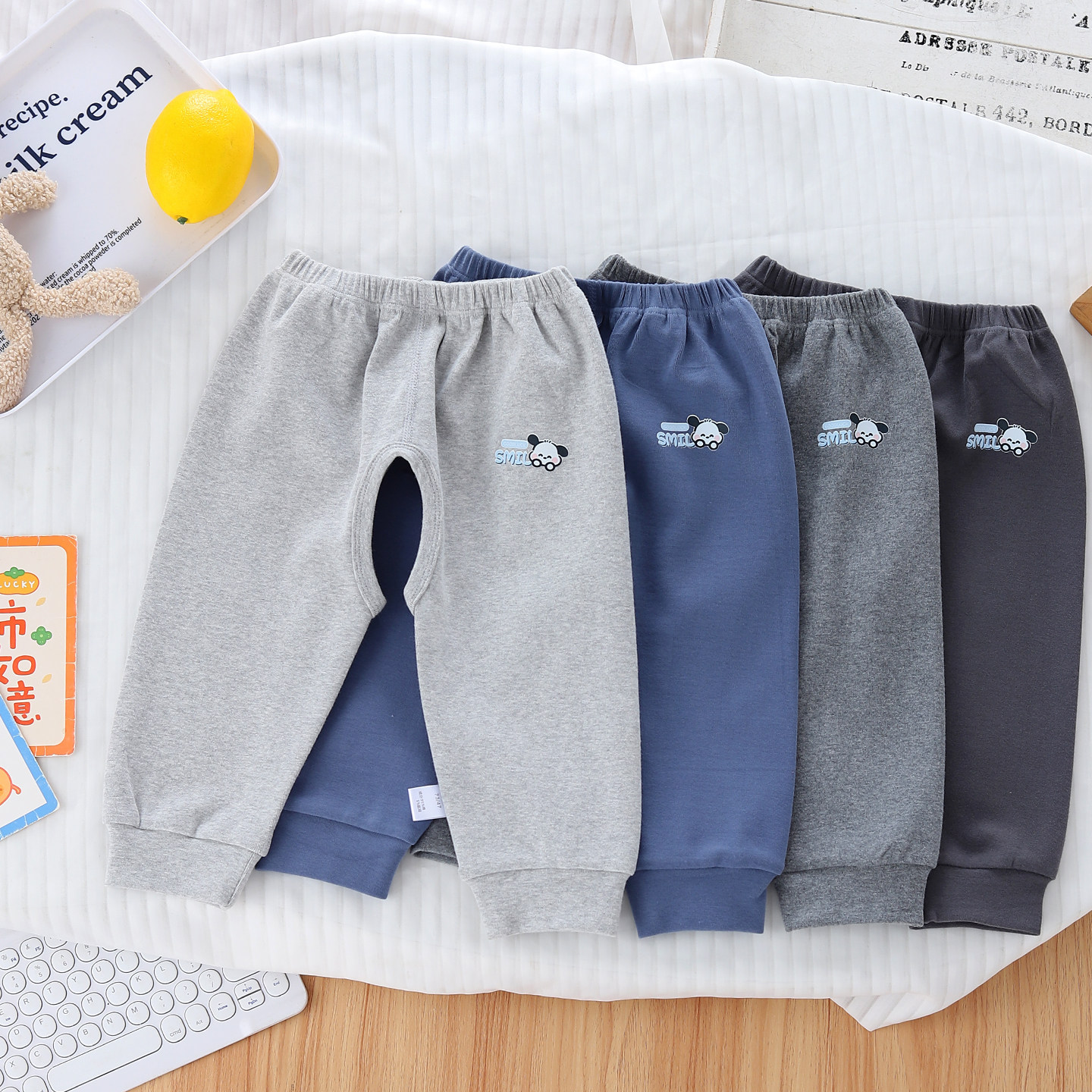 婴儿裤子春秋季纯棉外穿男女宝宝开裆裤1一2岁小月龄婴幼儿童春装