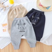 1一2岁婴幼儿哈伦PP长裤 宝宝裤 外穿男女婴儿大屁屁裤 新款 子春秋装