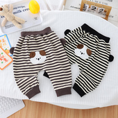 休闲长裤 婴儿裤 婴幼儿春装 外穿洋气男童女宝宝大PP屁屁裤 子春秋季