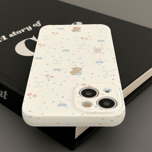 睡帽小熊iPhone16pro苹果15手机壳全包14Pro软壳13pro小猫12定制苹果vivo华为oppo小米一加魅族荣耀红米