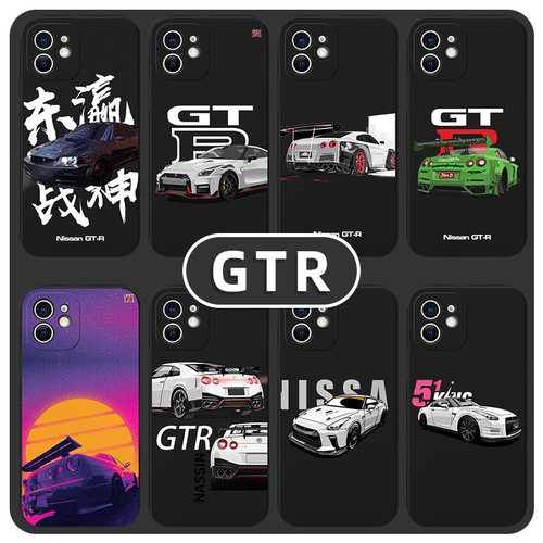 GTR手机壳苹果17华为mate90pro日系iPhone17promax汽车小米17跑车oppo超跑vivo潮牌x潮P9080xr适用jdm套nova9