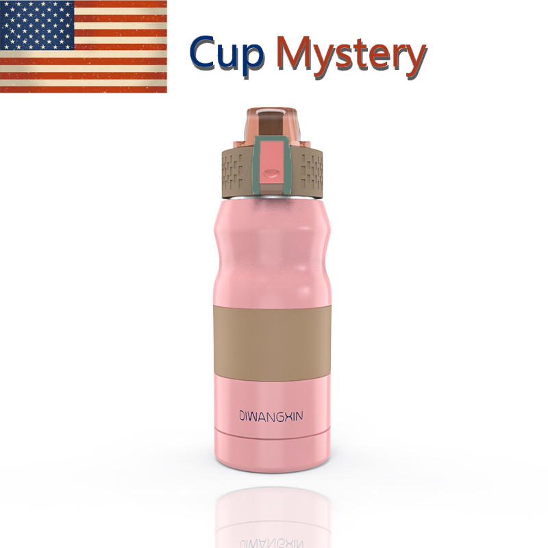 cupmystery运动简尚弹盖保温杯