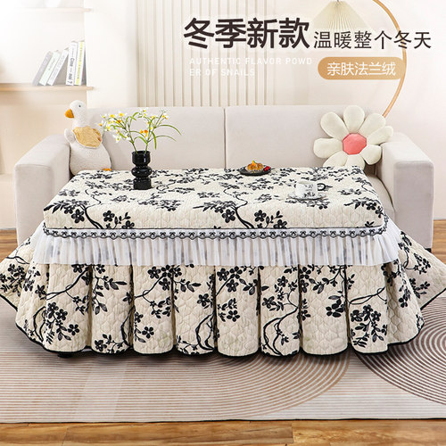 2025新款烤火罩电炉罩电暖炉桌套