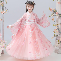女童漢服中國夏季超仙古風(fēng)