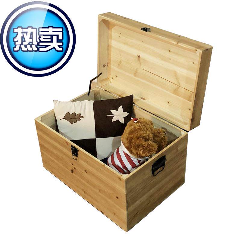 家用大号有盖带锁茶几木箱子定制复古s木箱实木收纳储物箱木质整|ruв категории получать отделка, семьи, хранения приборов, коробка для хранения, ящик - от Buy2taobao.com для оказания профессиональной услуги покупки агента Taobao