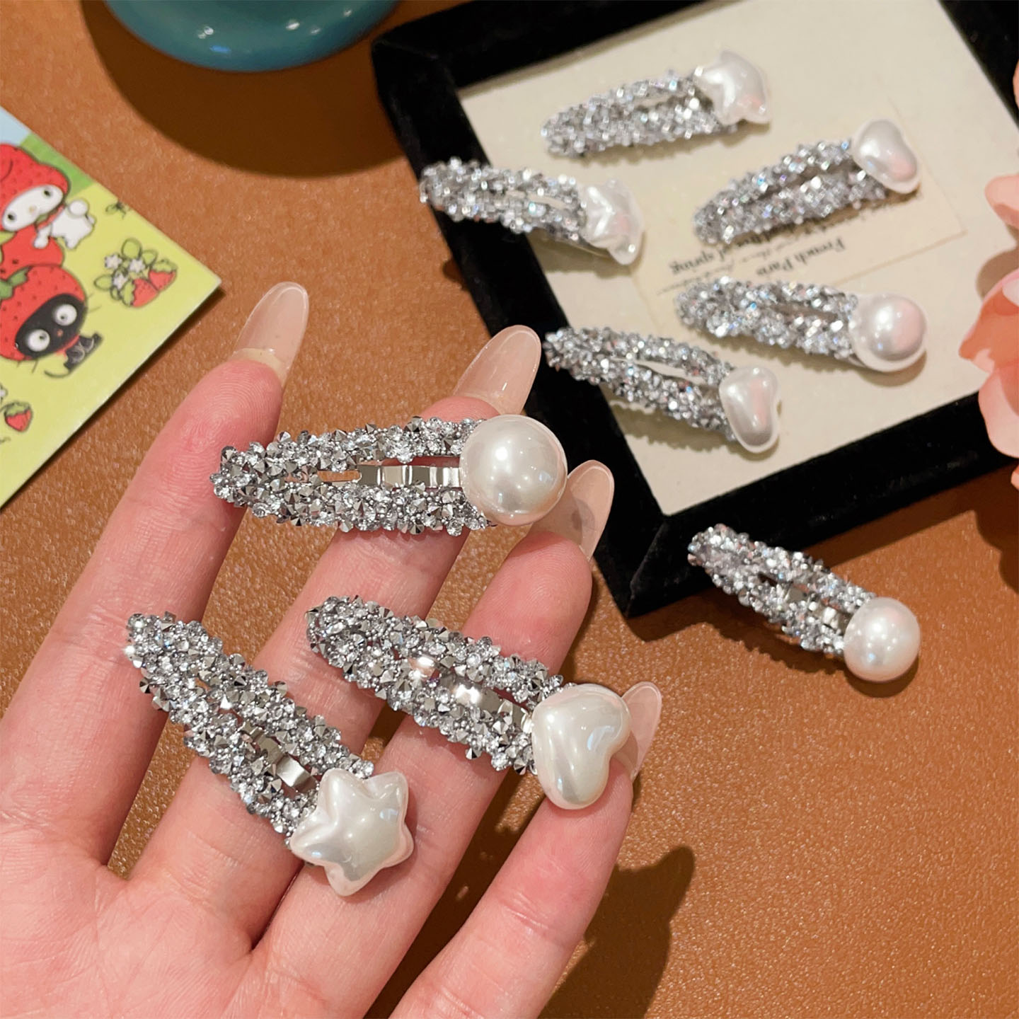 2025新款儿童闪亮发夹