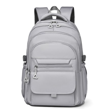 【品质】时尚学生书包简约休闲通勤双肩包大容量笔记本电脑包