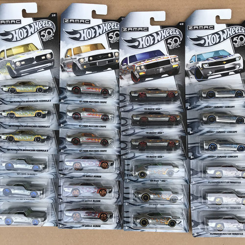 珍藏版frn23白金福特野马小车