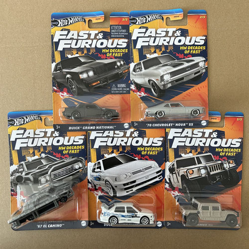 风火轮速度与激情珍藏车模玩具