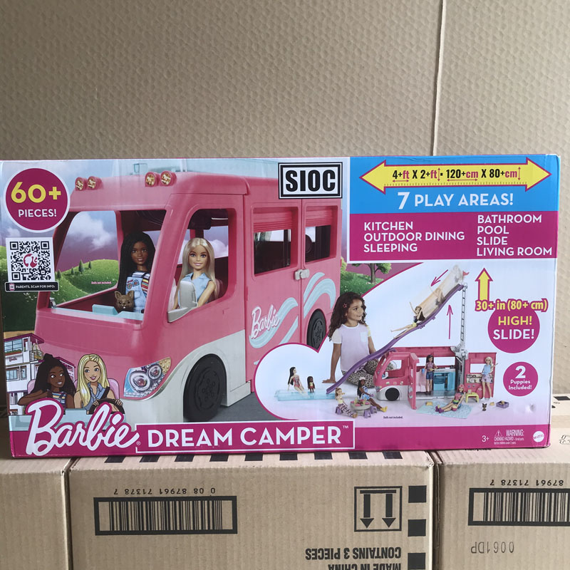 BARBIE女孩过家家玩具情景套装