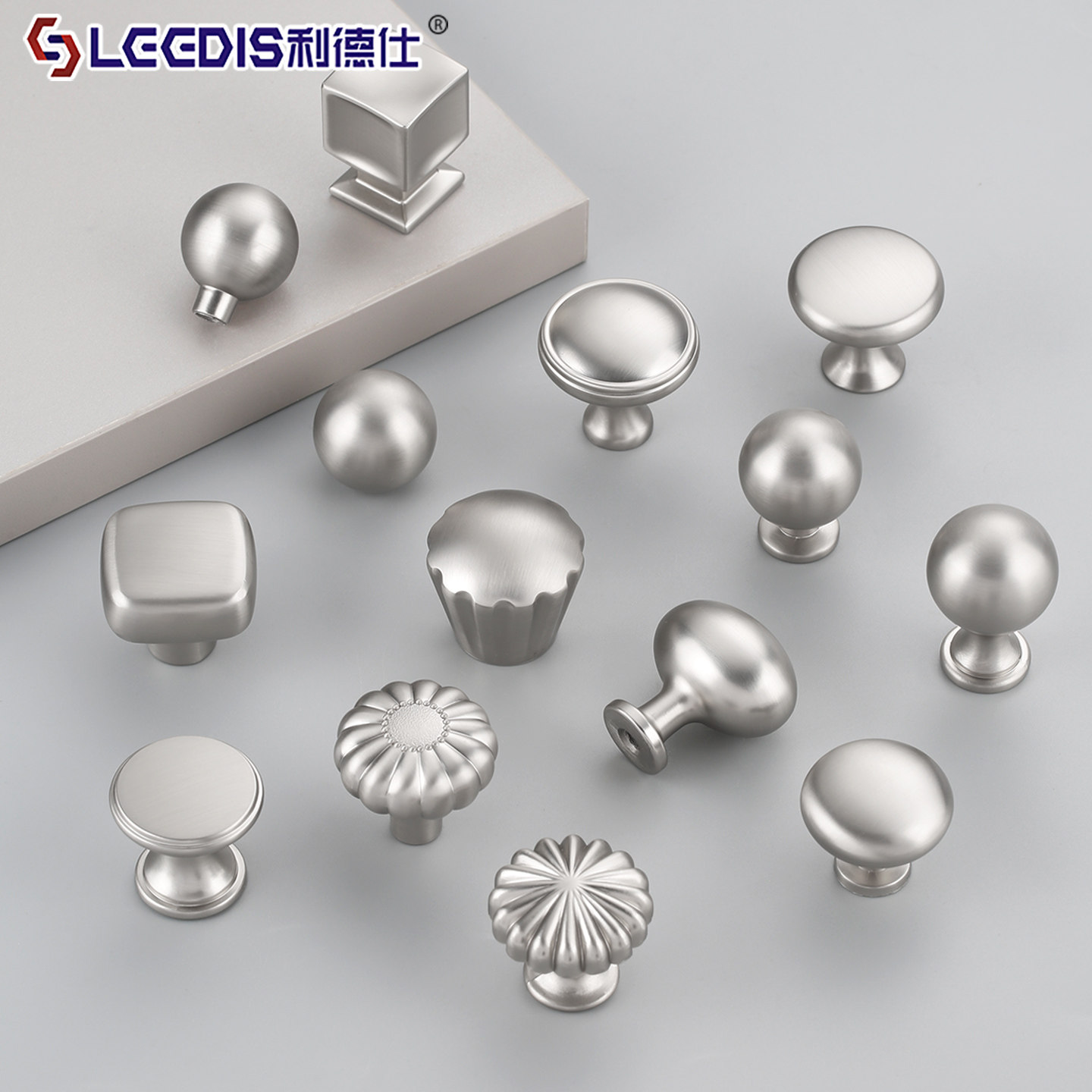 银拉丝极简拉手简约法式衣柜橱柜抽屉哑光银拉丝美式柜门单孔把手,基础建材,小拉手,淘宝优惠券,粉丝福利购,淘宝优惠卷