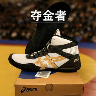 拳击鞋男asics亚瑟士摔跤鞋女硬拉深蹲举重鞋综合格斗训练鞋儿童