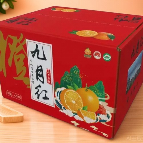 正宗湖北秭归九月红果冻橙现摘