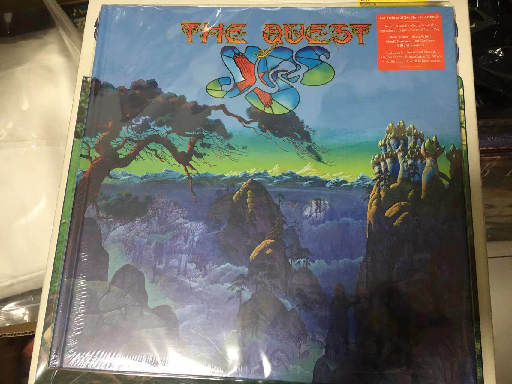 ДА-Альбом QUEST Deluxe Limited Edition 2CD + Blu-ray + с картинками, абсолютно новый, без разборки. Изображение 1