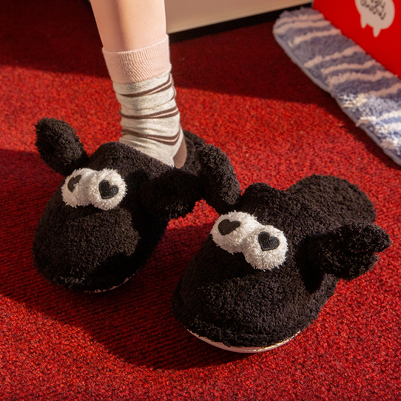 棉拖鞋毛绒冬季ins风室内可爱ins