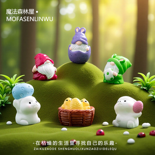 可爱卡通小熊公仔桌面摆件