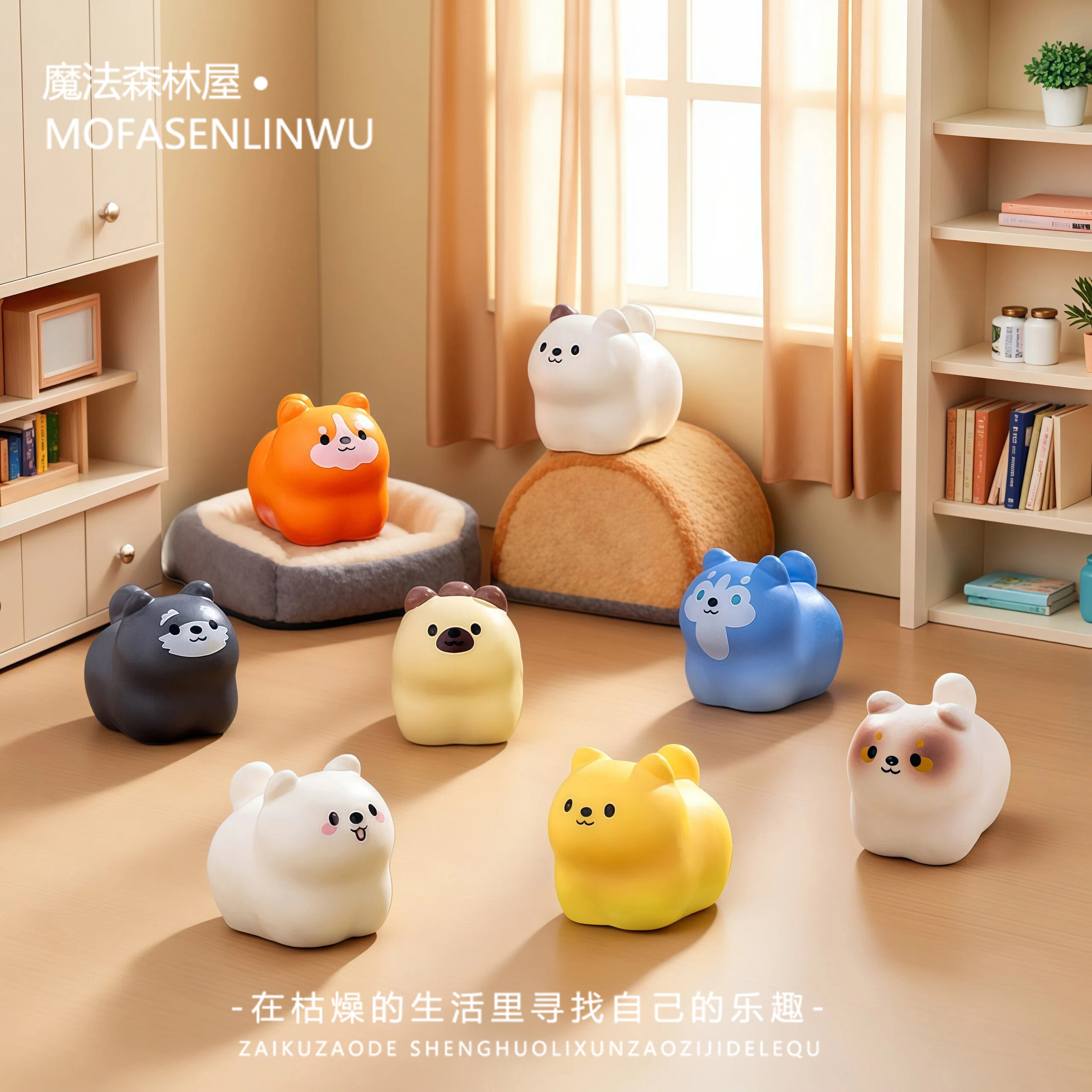 创意可爱迷你小狗公仔萌粒微景观diy装饰品卡通迷你桌面汽车摆件,家居饰品,桌面摆件,淘宝优惠券,粉丝福利购,淘宝优惠卷