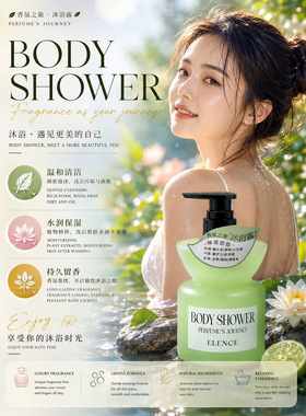 新款推荐香氛之旅沐浴露淡香小众高级感清新自然除异味