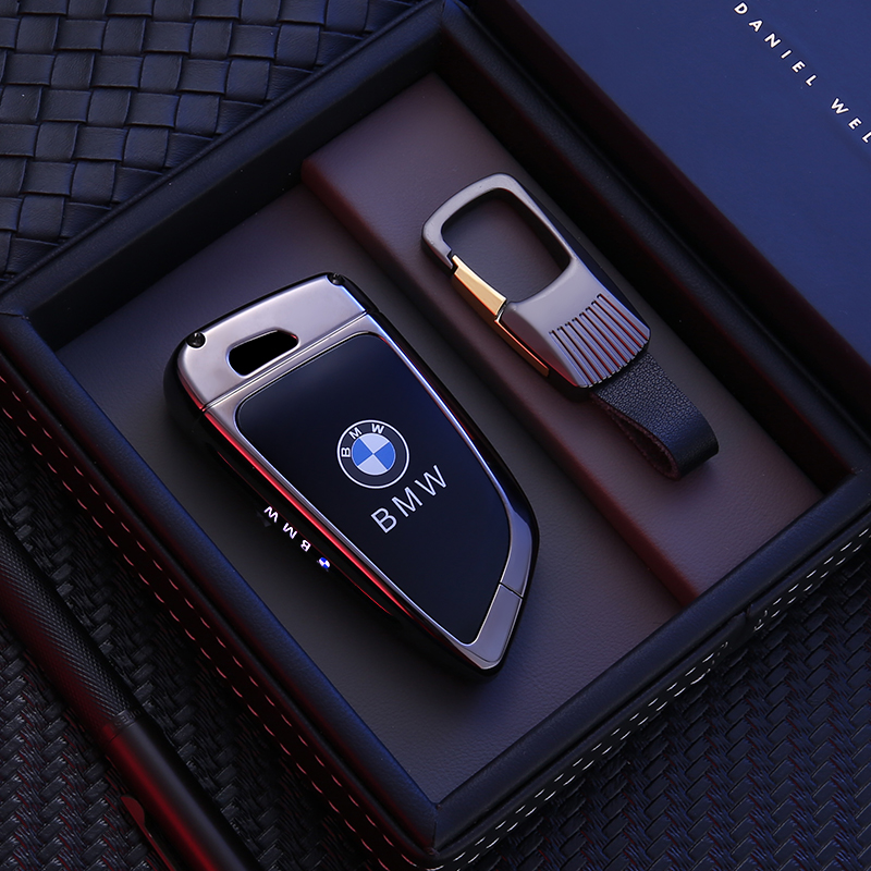 适用宝马5系钥匙套X1五系x5三系七系3系320li刀锋高级x2x3汽车扣