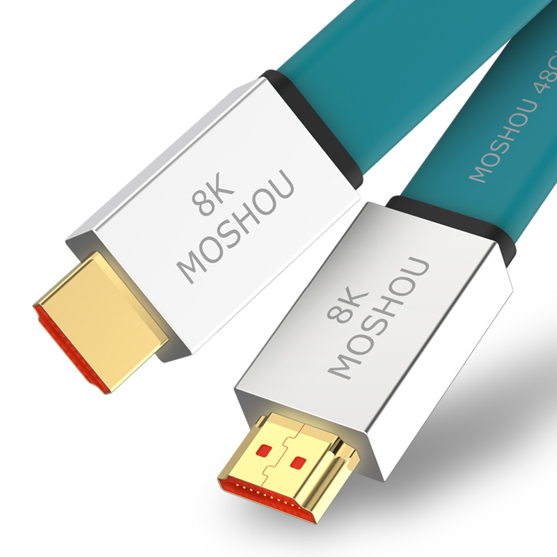 韩国ps4投影视频线4k 2.0 高清hdmi线扁平单晶铜镀银2.1版 8k电视|ruв категории видео электрических приборов, видео бытовой арматура, Hdmi линия - от Buy2taobao.com для оказания профессиональной услуги покупки агента Taobao