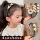 2025新款 儿童奶咖发箍小女孩可爱花朵发卡头饰女童压发不勒头头箍