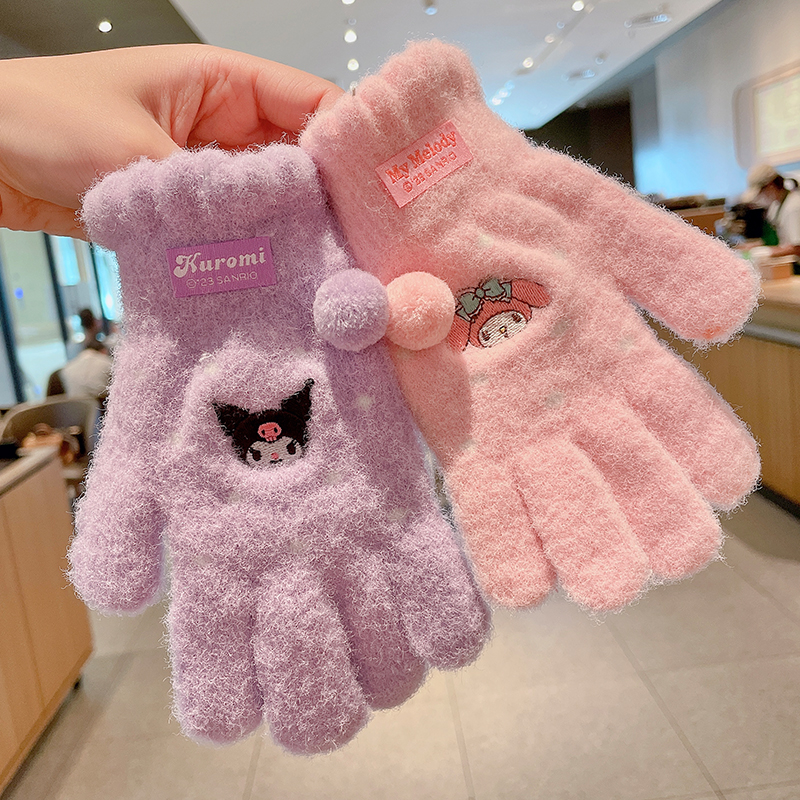 可爱卡通儿童手套冬季保暖