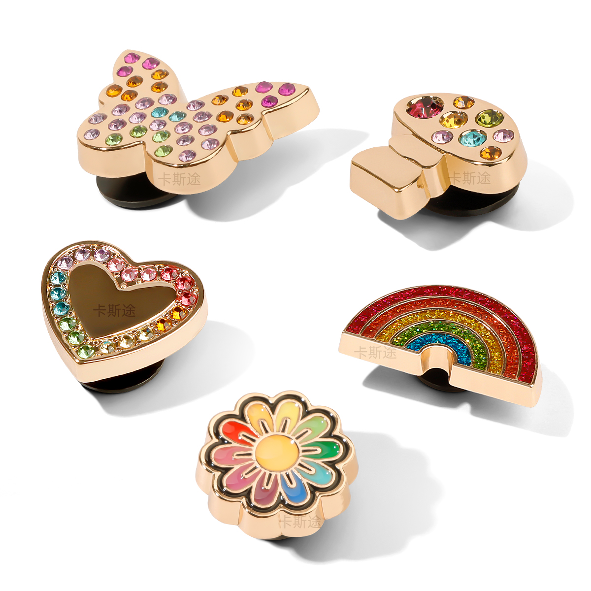 洞洞鞋配飾適配Crocs卡駱馳