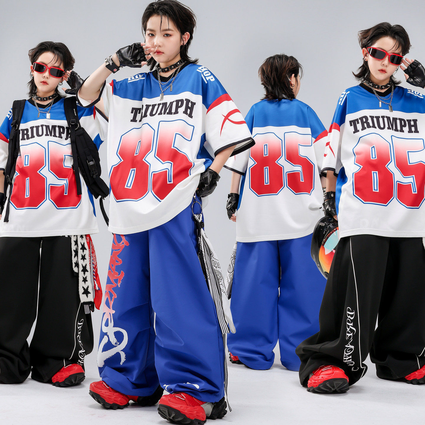 hiphop街舞童装嘻哈儿童潮服男童