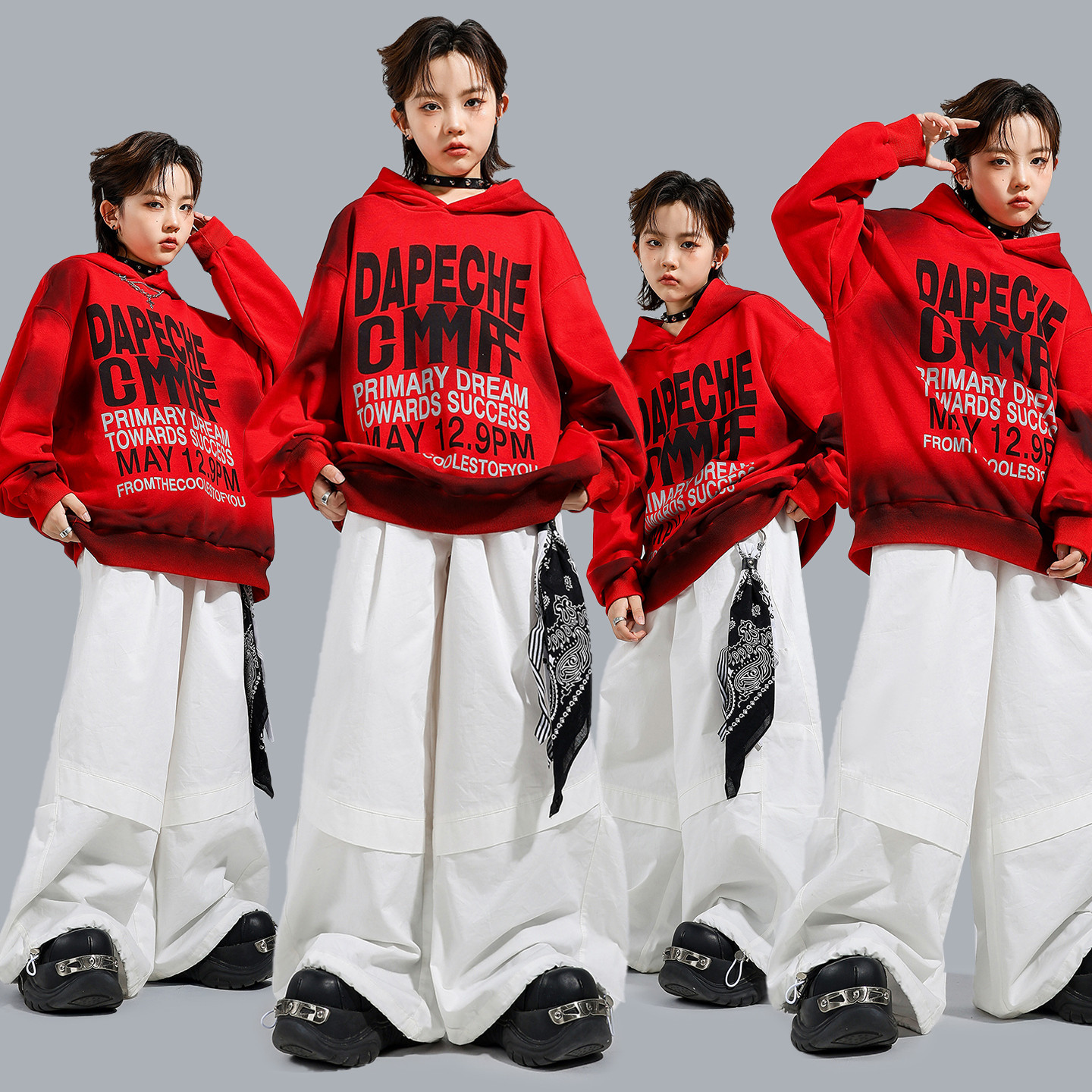 街舞演出服少儿hiphop潮牌童装