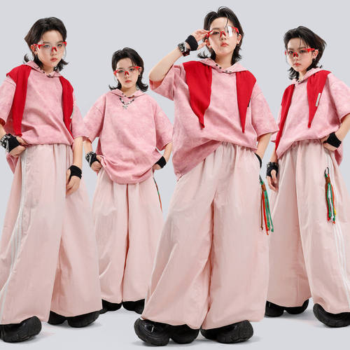 街舞男童潮服嘻哈夏季儿童