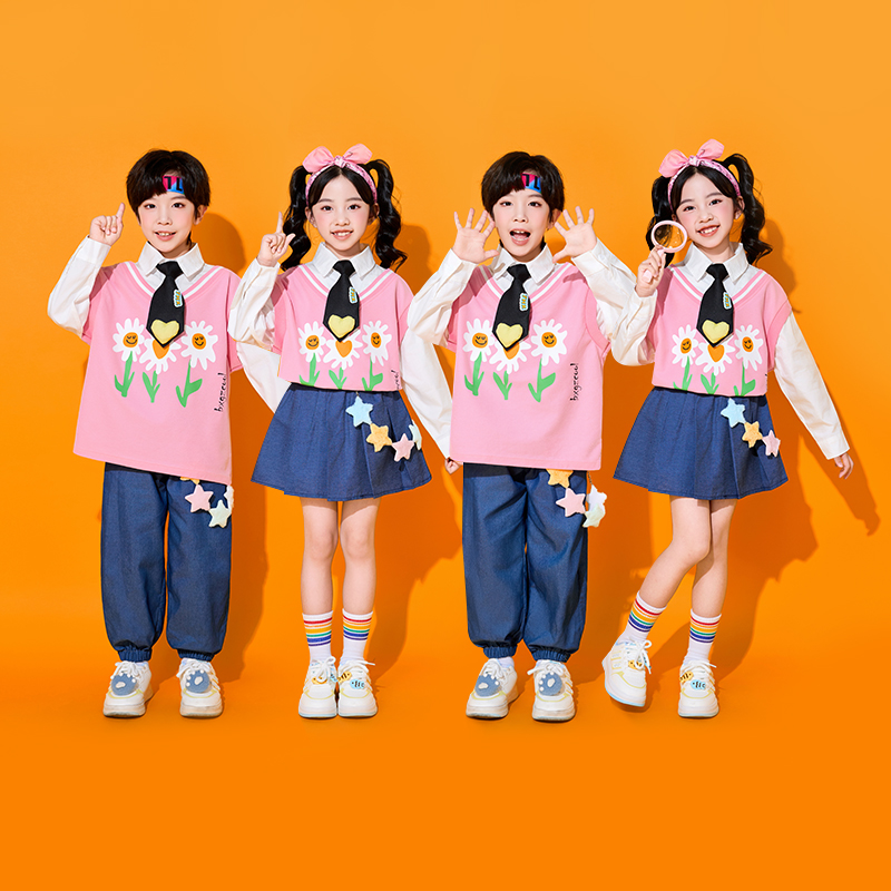 演出服小学生运动会学院风
