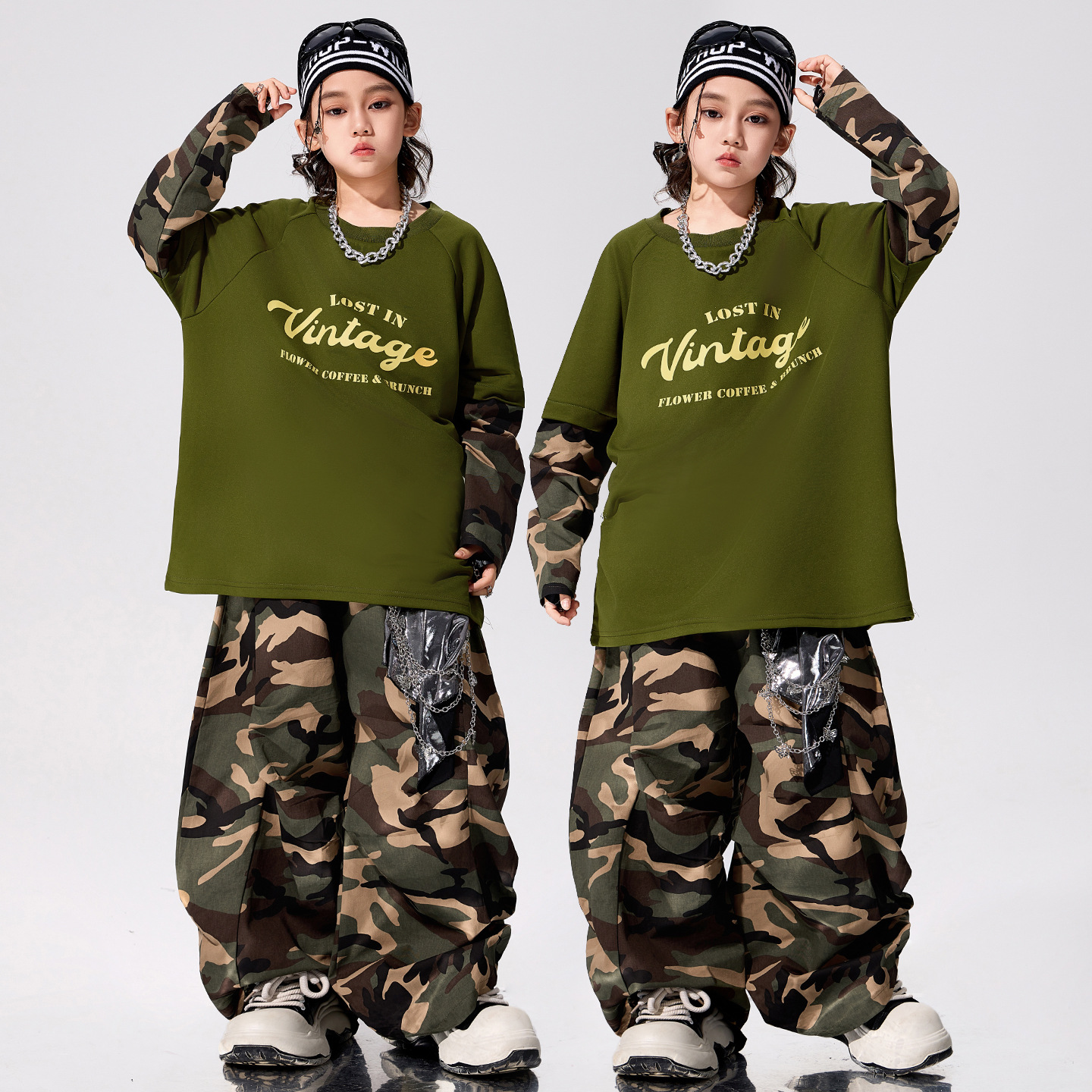 街舞潮服男童嘻哈hiphop演出服