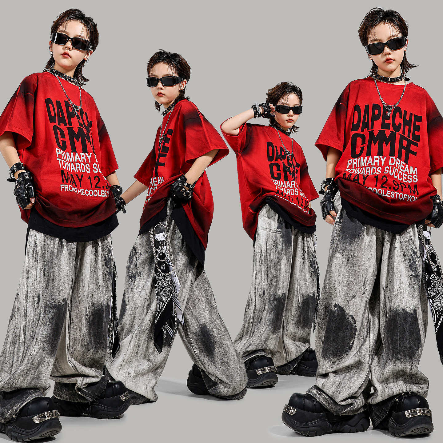 嘻哈爵士舞hiphop潮服演出服