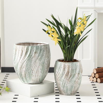 陶瓷花盆北欧风大口径落地高级感